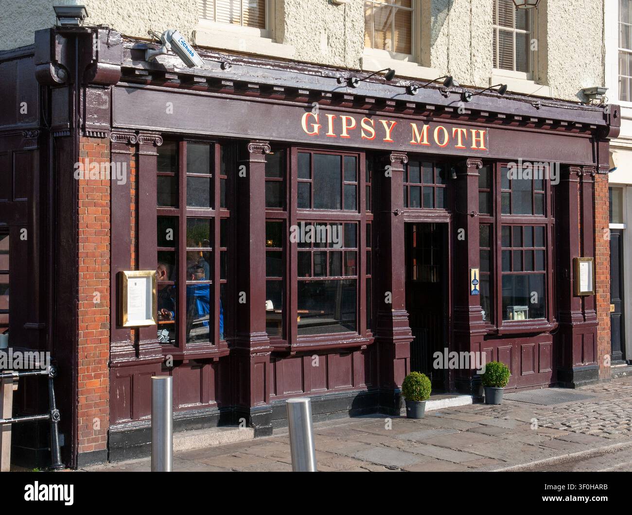 Il pub Gipsy Moth, Greenwich Church Street, Greenwich, Greater London, Londra, Inghilterra, Regno Unito – edificio classificato di grado I Foto Stock