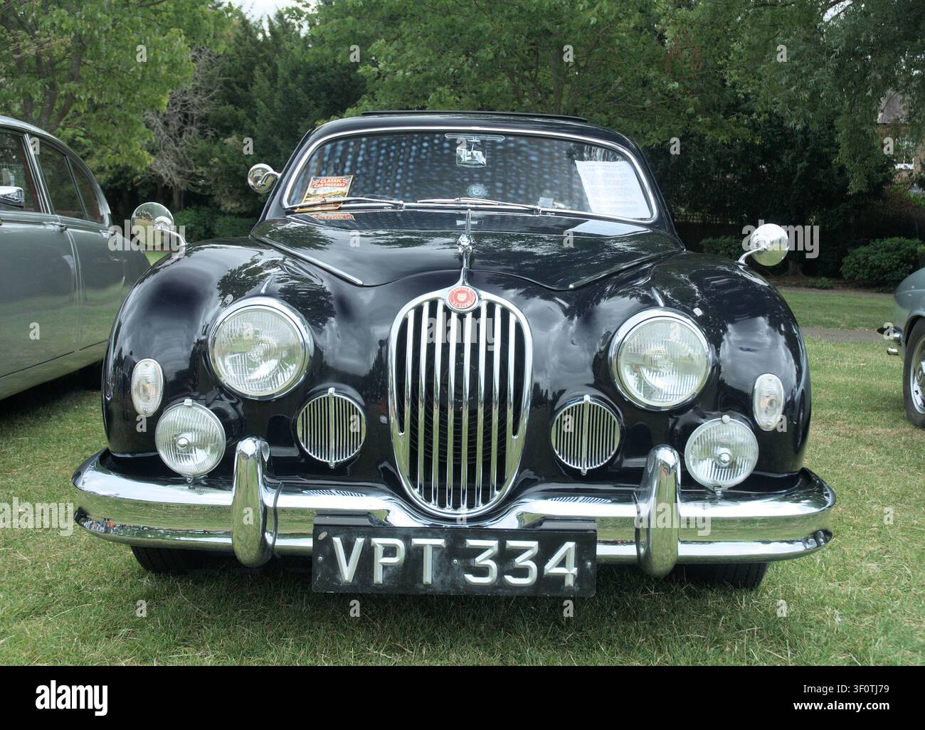 Salone dell'auto britannico classico Foto Stock