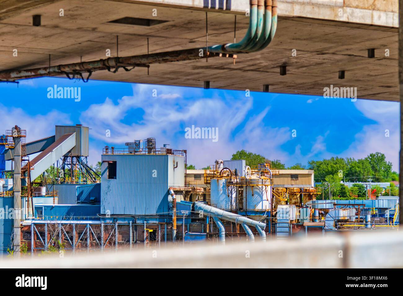 Stabilimento industriale Foto Stock