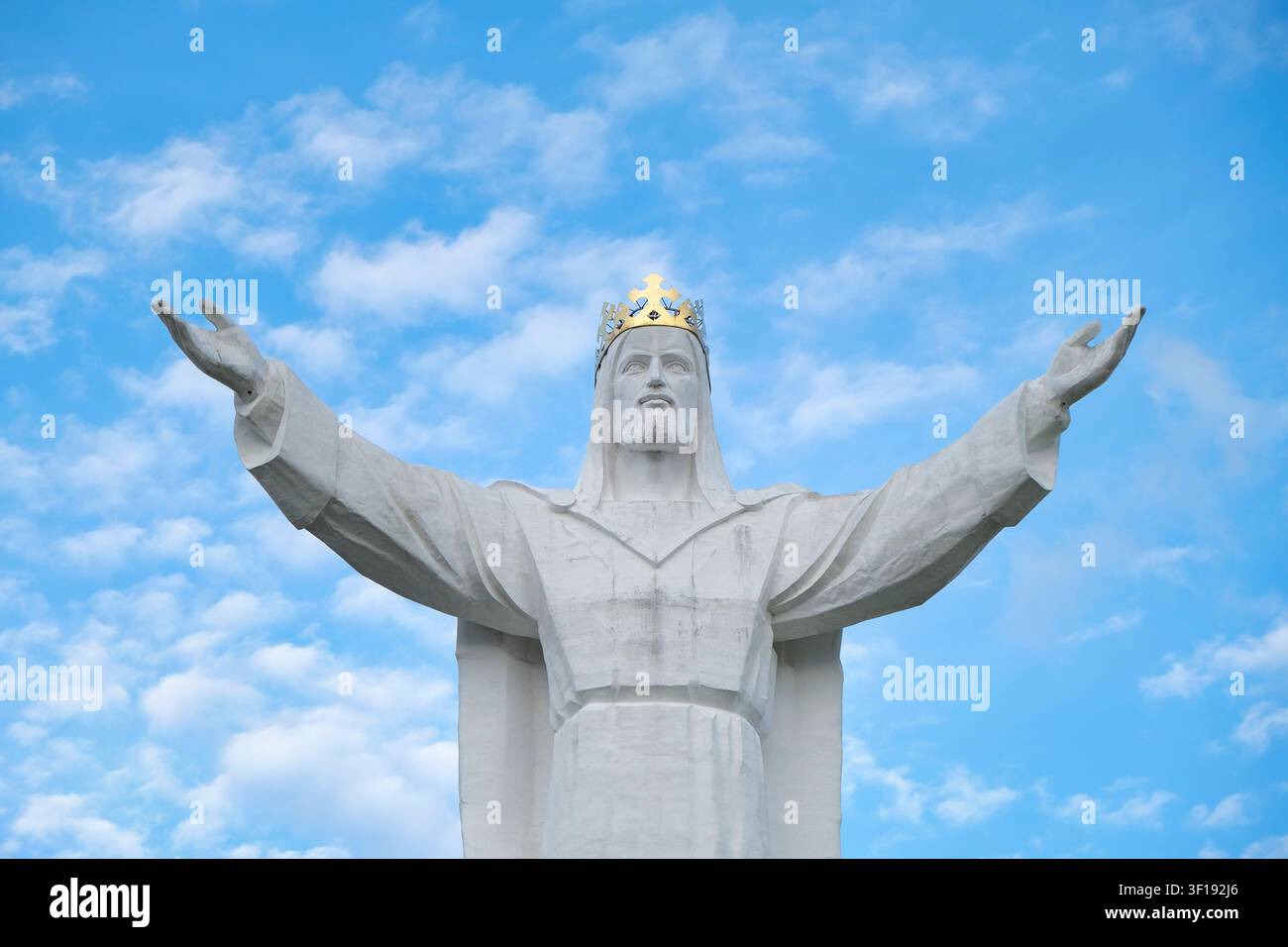 Monumento di Cristo Re a Świebodzin, Polonia Foto Stock