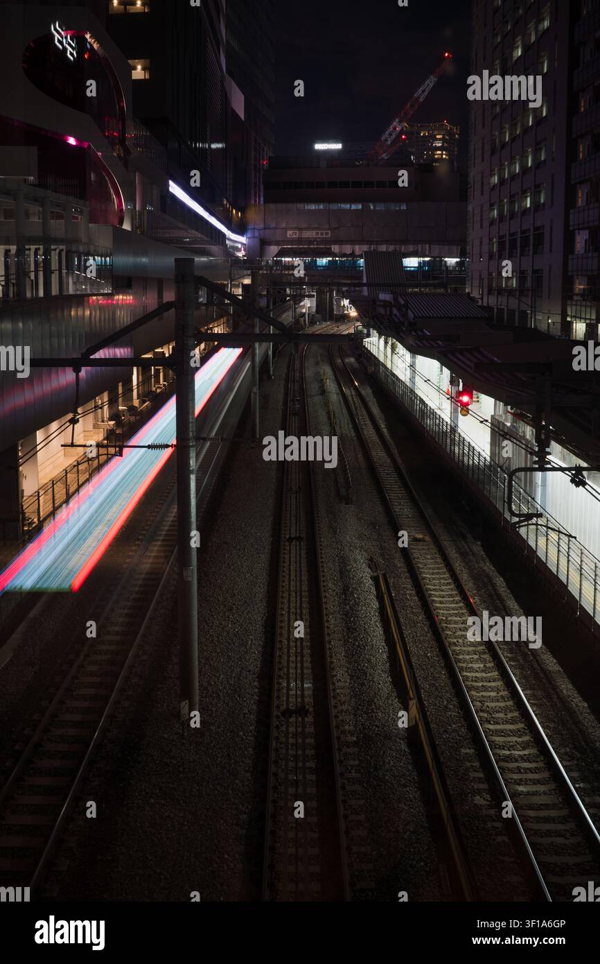 Treno leggero Foto Stock