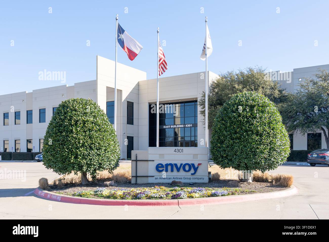 Quartier generale della rappresentanza a Irving, Texas, USA. Foto Stock