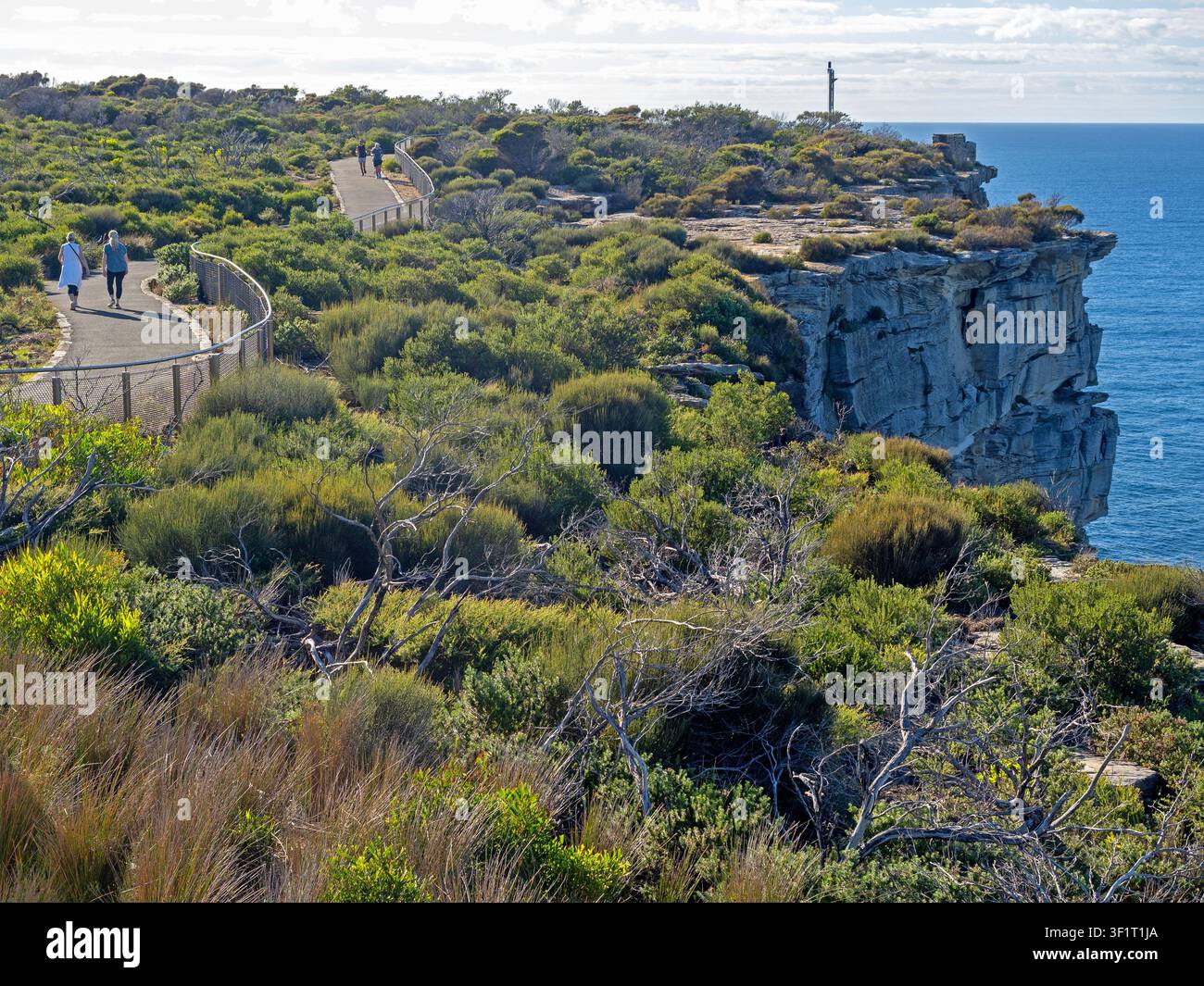 Il Fairfax Walk sulla testa nord del porto di Sydney Foto Stock