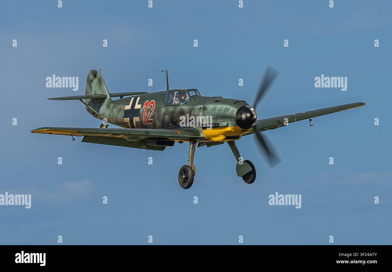 Messerschmitt Bf109 E-9 Foto Stock