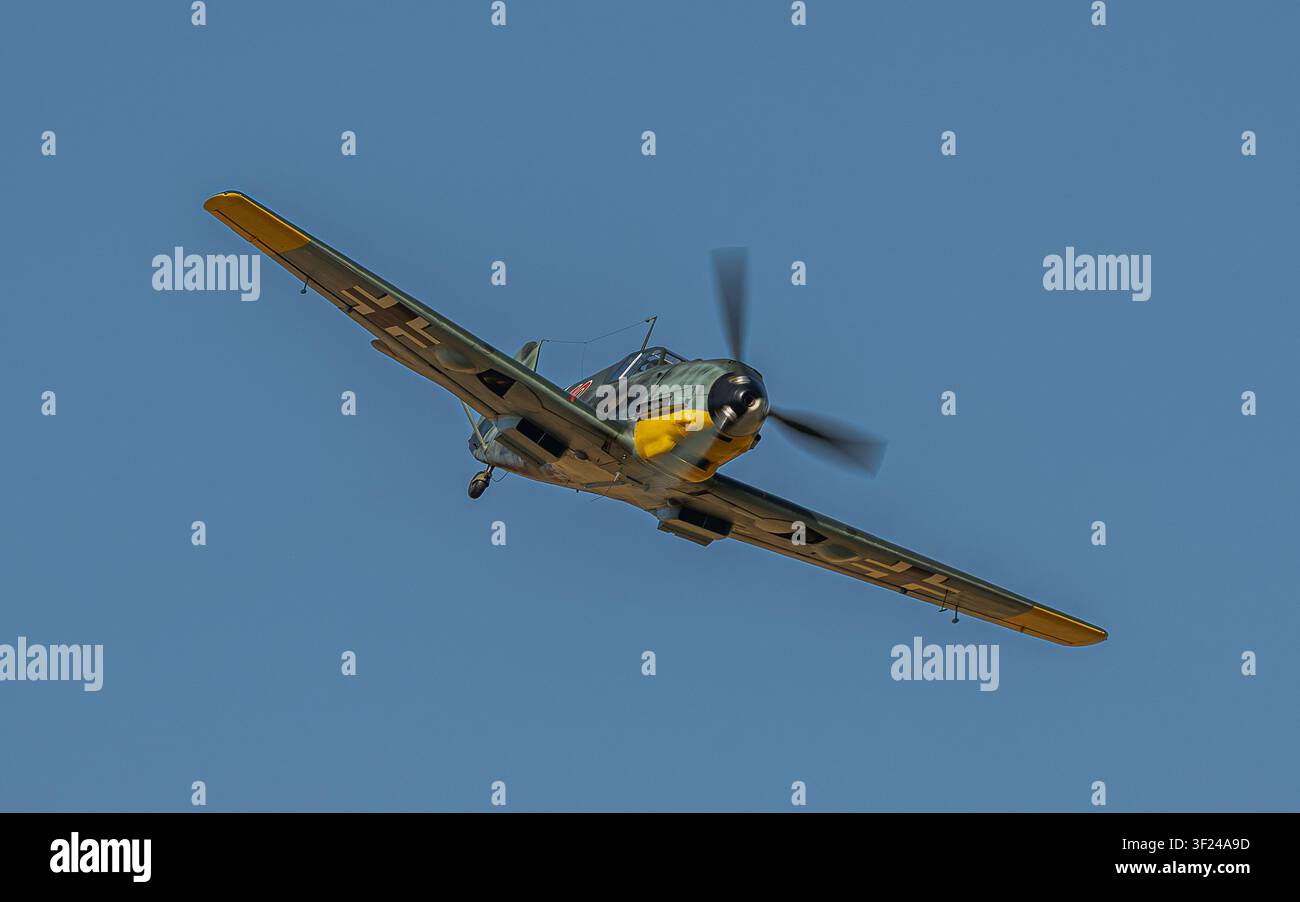 Messerschmitt Bf109 E-9 Foto Stock