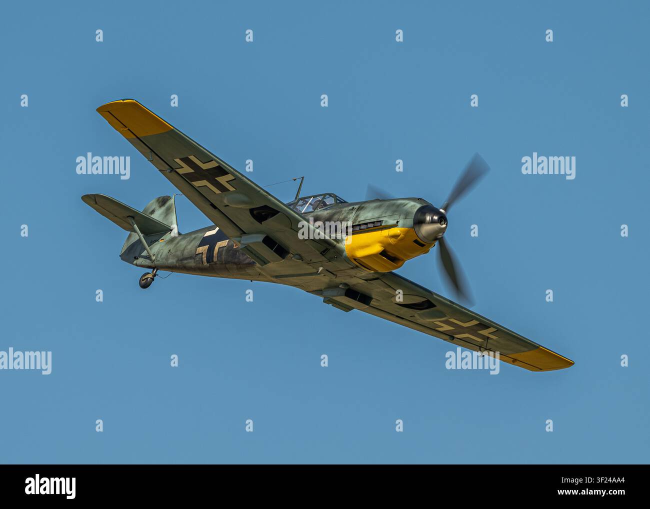 Messerschmitt Bf109 E-9 Foto Stock