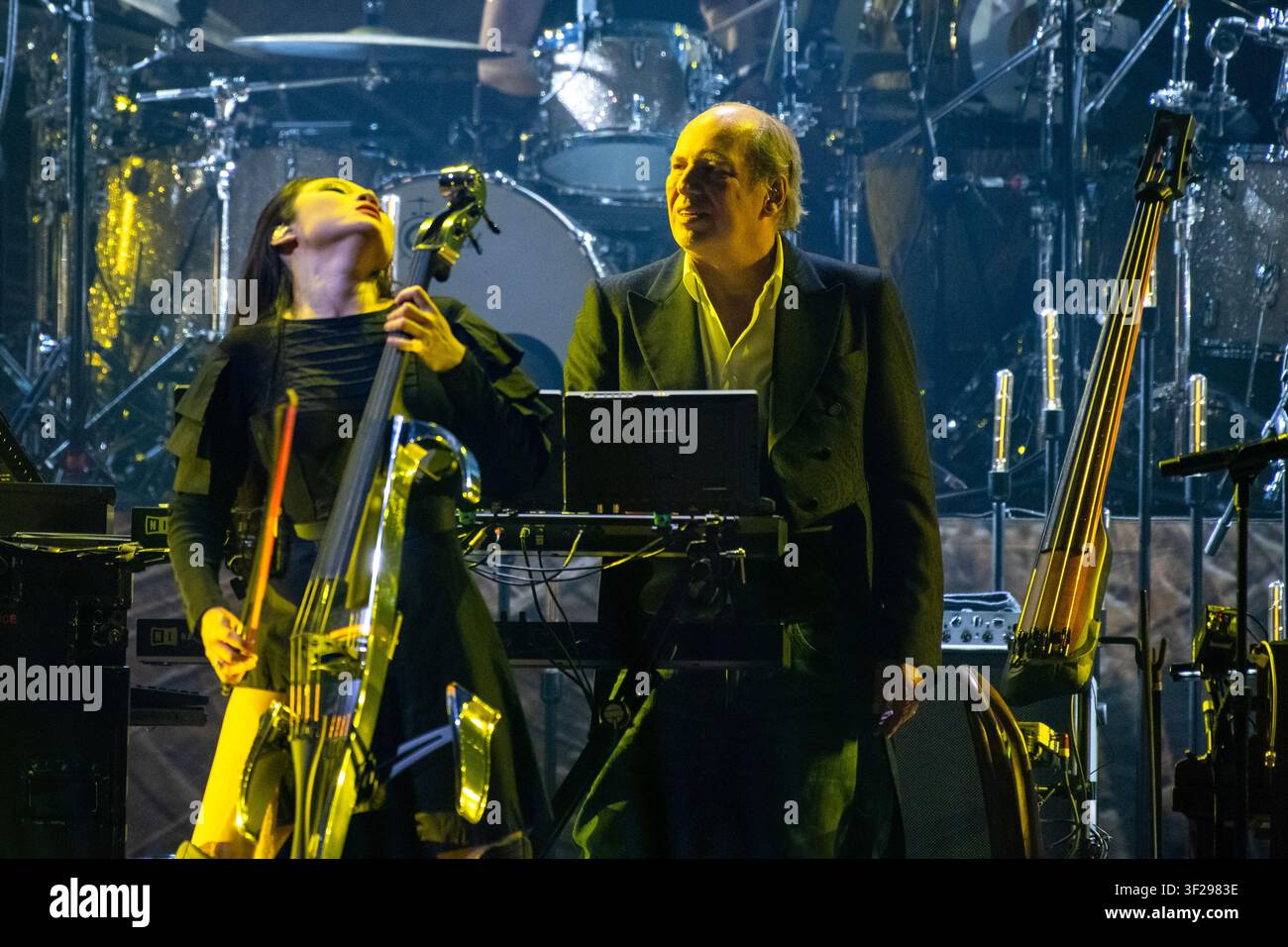 Hans Zimmer si esibisce al Moody Center, Austin, Texas, il 31 gennaio 2025. (Foto di John Anderson) Foto Stock