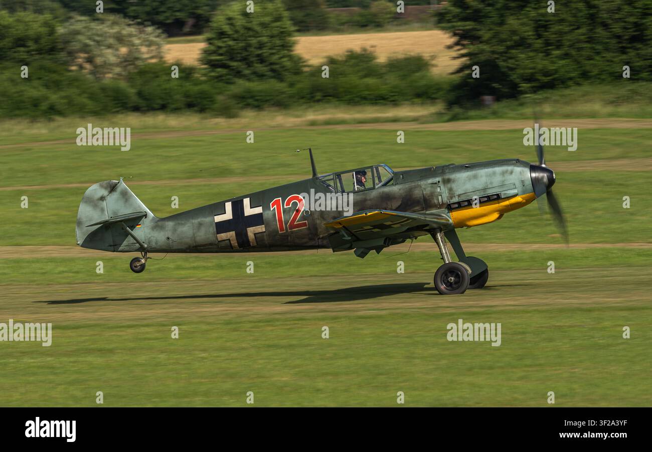Messerschmitt Bf109 E-9 Foto Stock