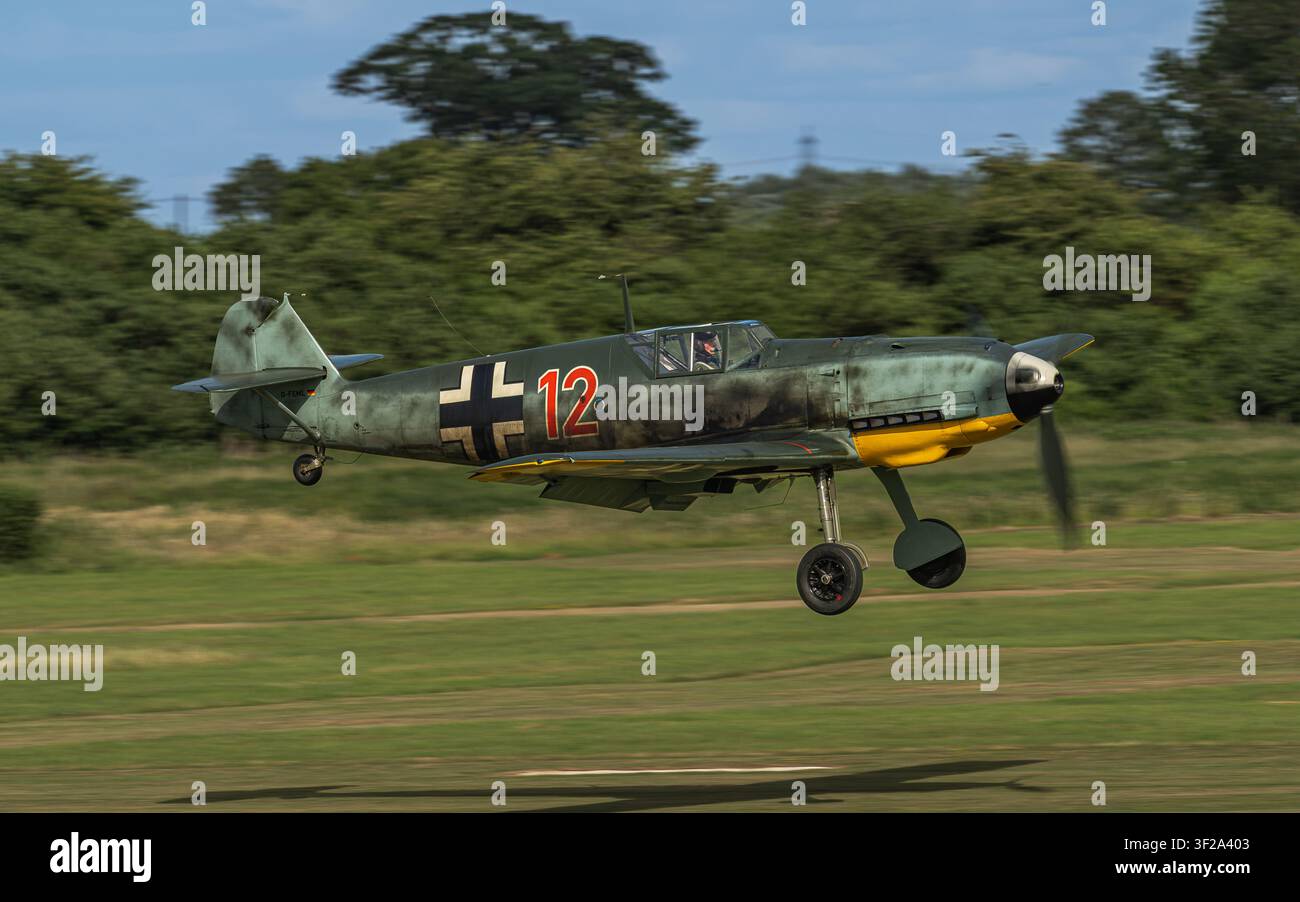 Messerschmitt Bf109 E-9 Foto Stock