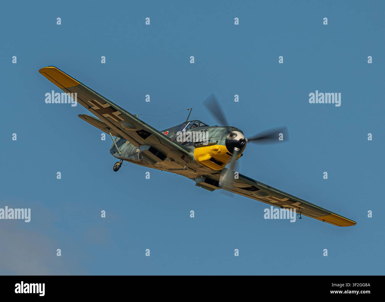 Messerschmitt Bf109 E-9 Foto Stock