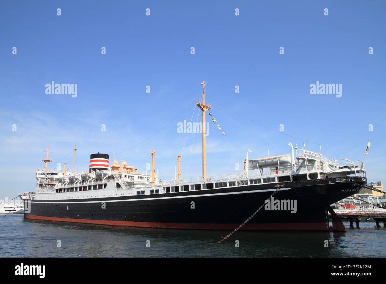 Hikawa maru a Yokohama, Kanagawa, Giappone Foto Stock