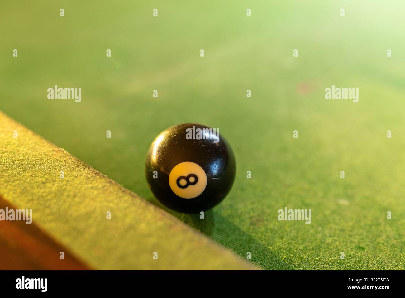 Bile da snooker o da biliardo a 8 palle Foto Stock