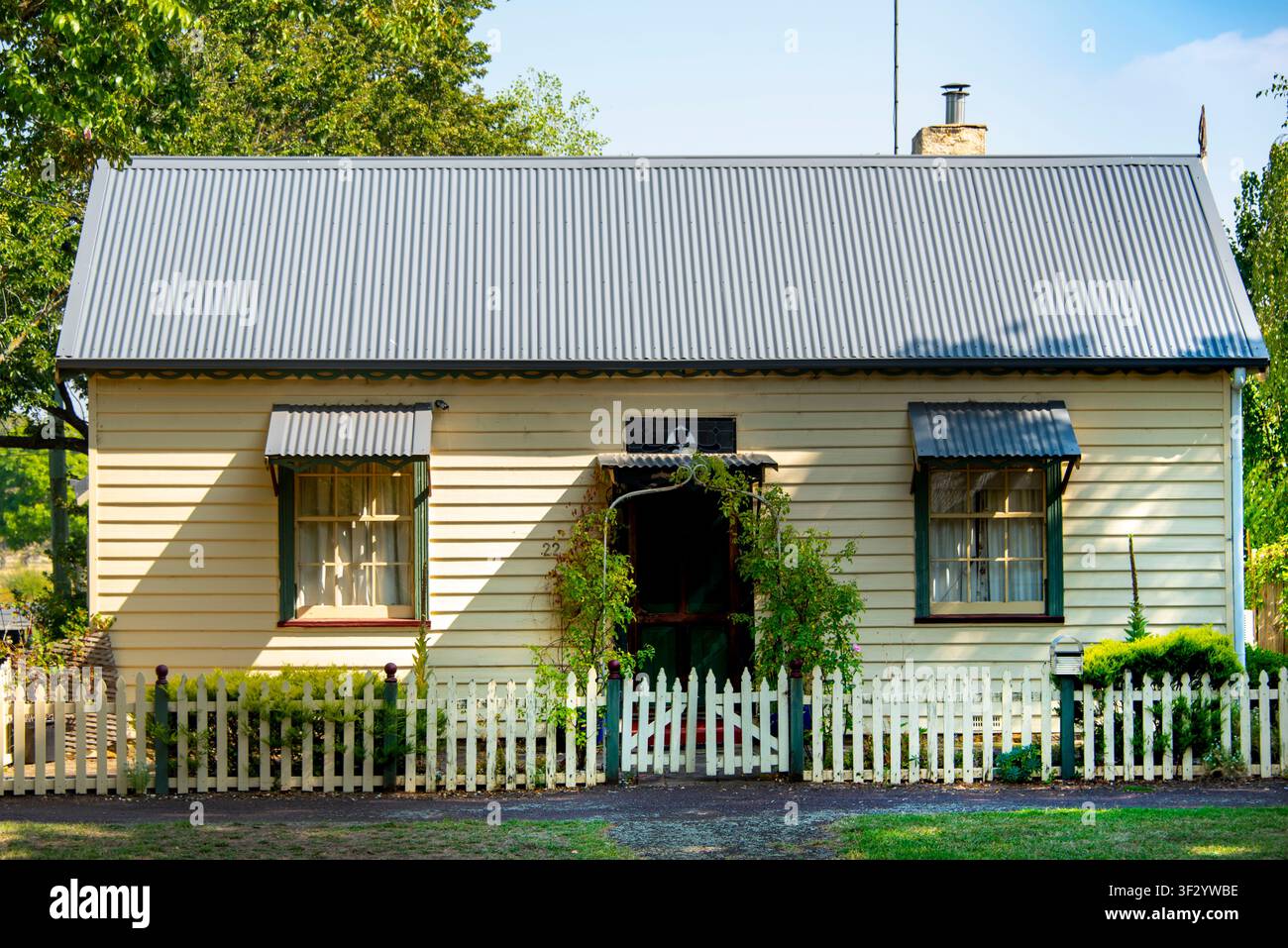 Architettura coloniale del patrimonio nella città di Ross - Tasmania Foto Stock
