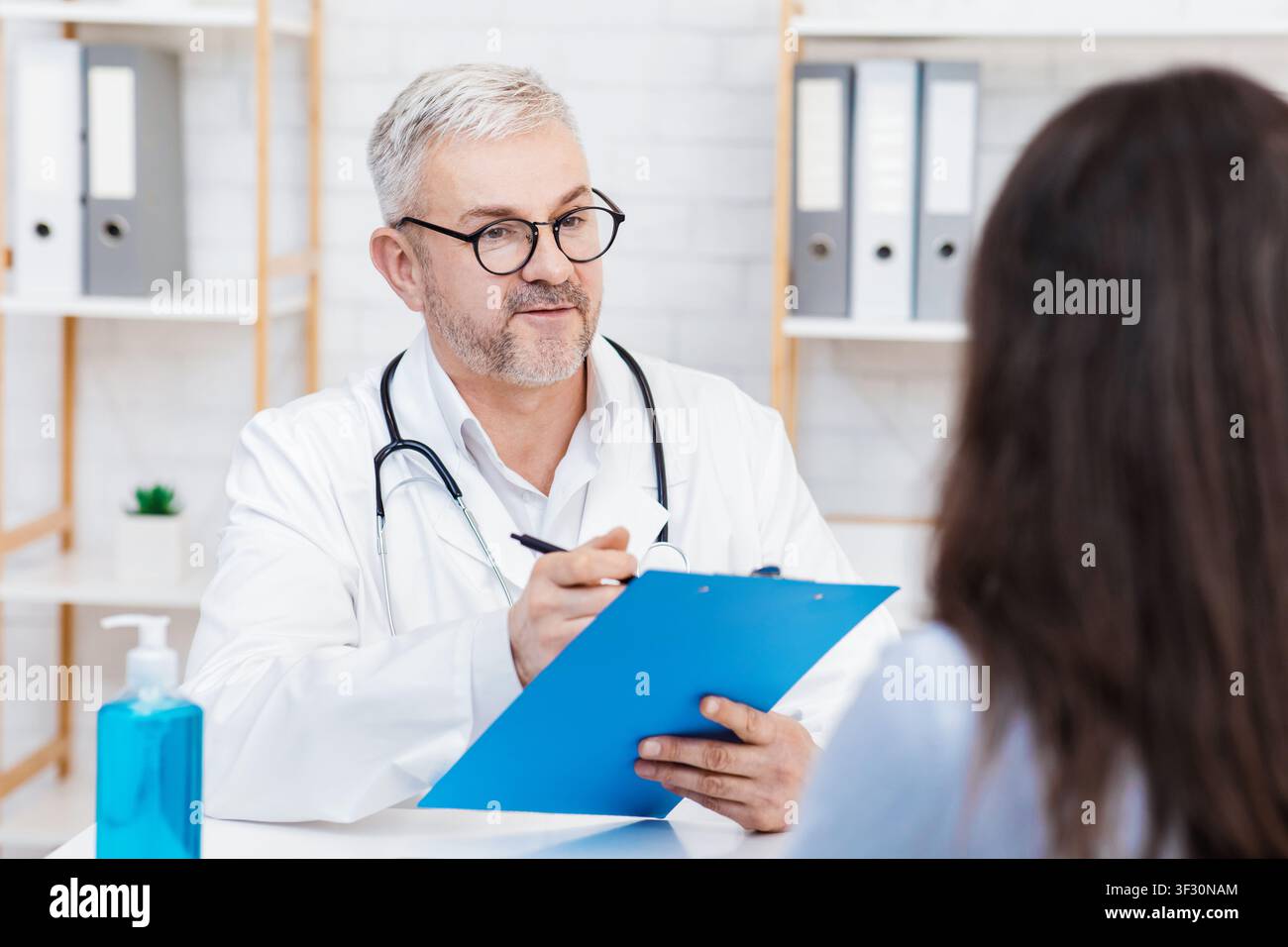 Medico, medico generico e medico di famiglia Foto Stock