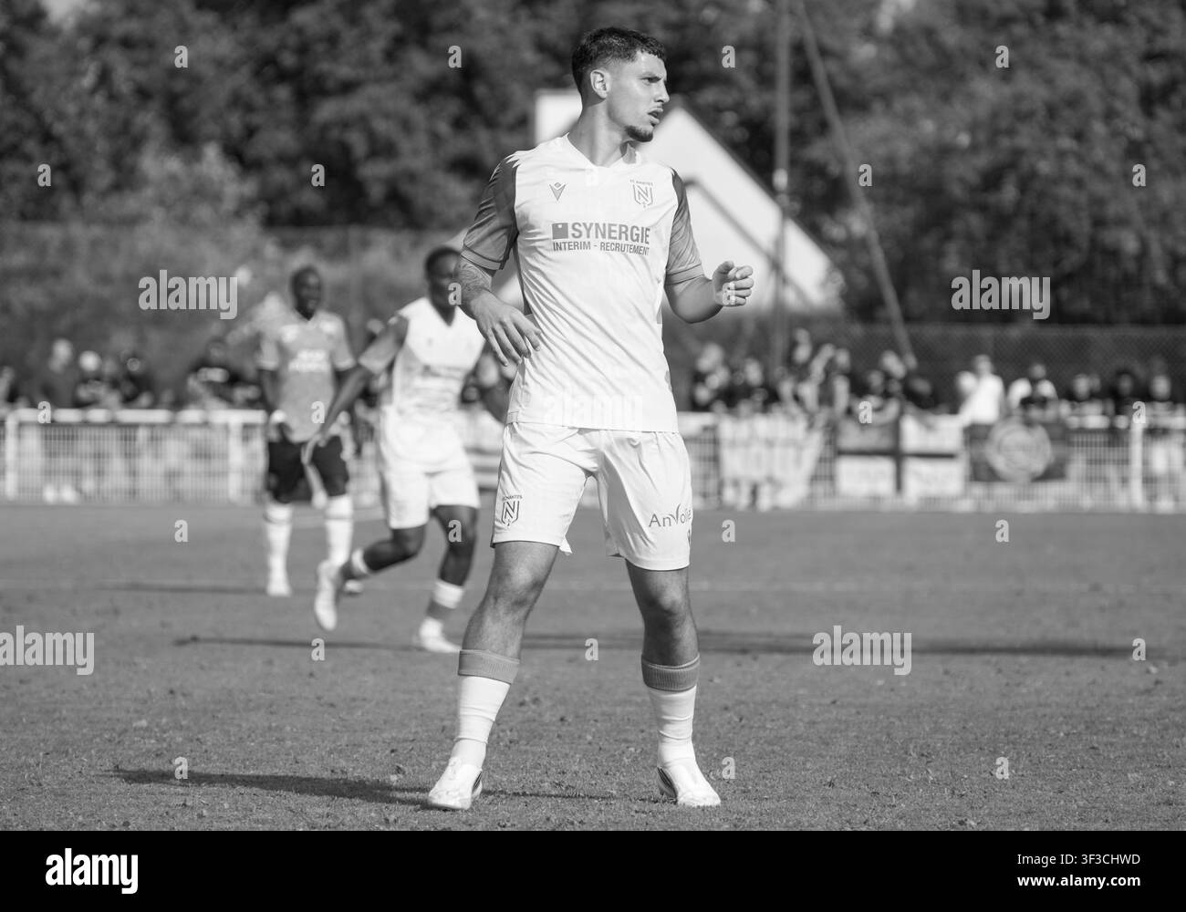 Partita amichevole FC NANTES - FCL LORIENT Foto Stock