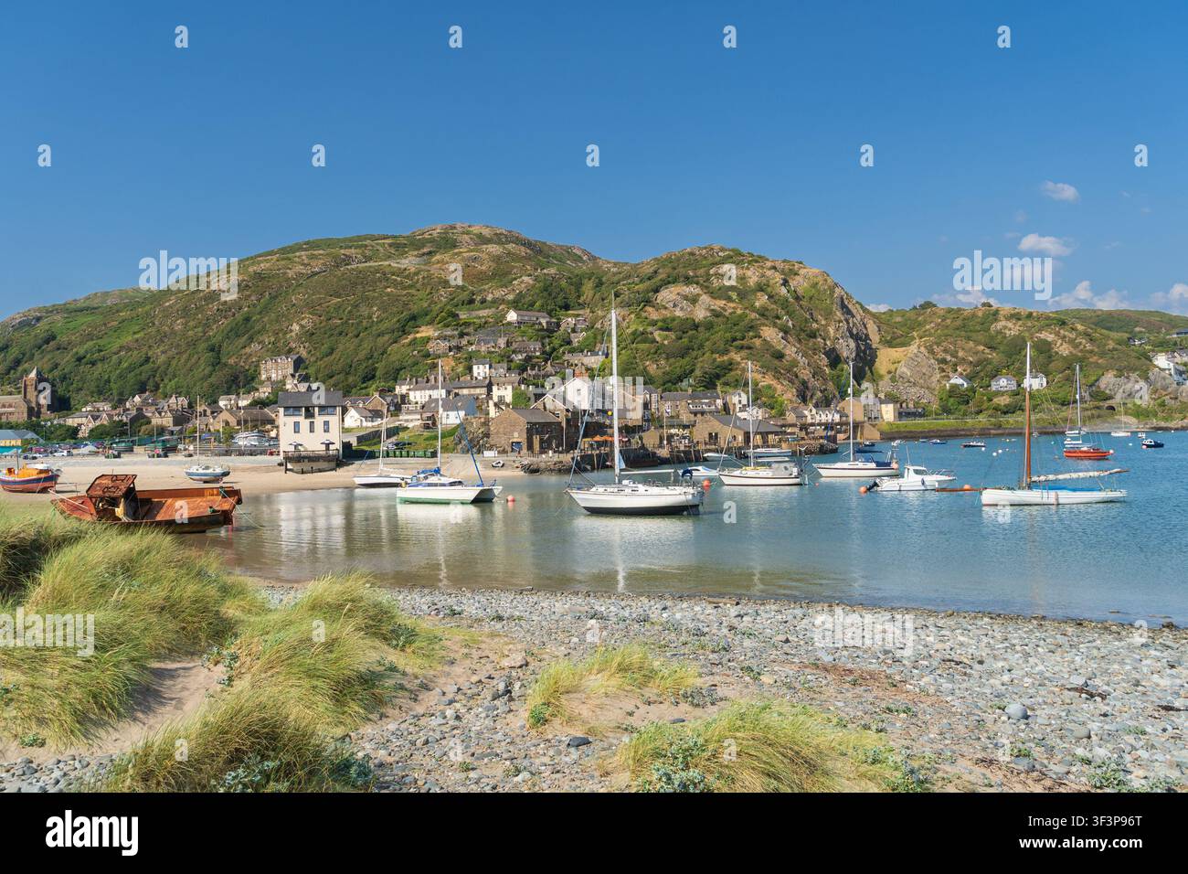 Barmouth nel Gwynedd nel nord-ovest del Galles Foto Stock
