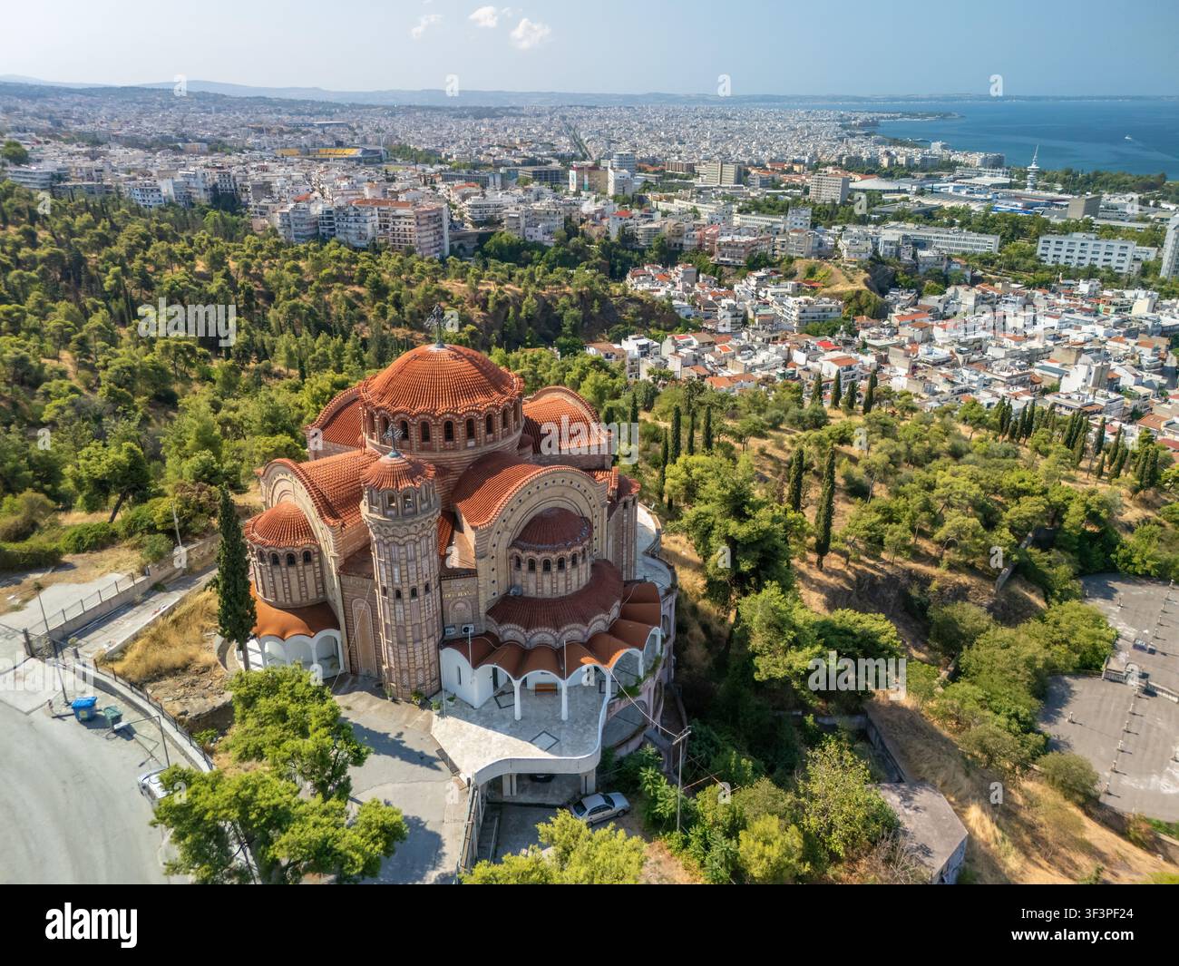 Chiesa di San Paolo Apostolo a Salonicco, Grecia Foto Stock
