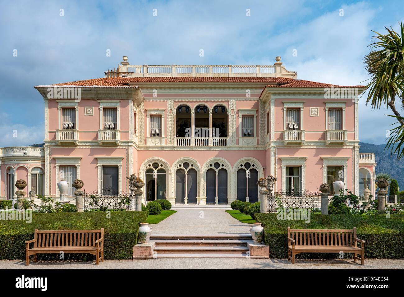 Villa Ephrussi de Rothschild, Saint-Jean-Cap-Ferrat, Provenza-Alpi-Costa Azzurra, Francia Foto Stock