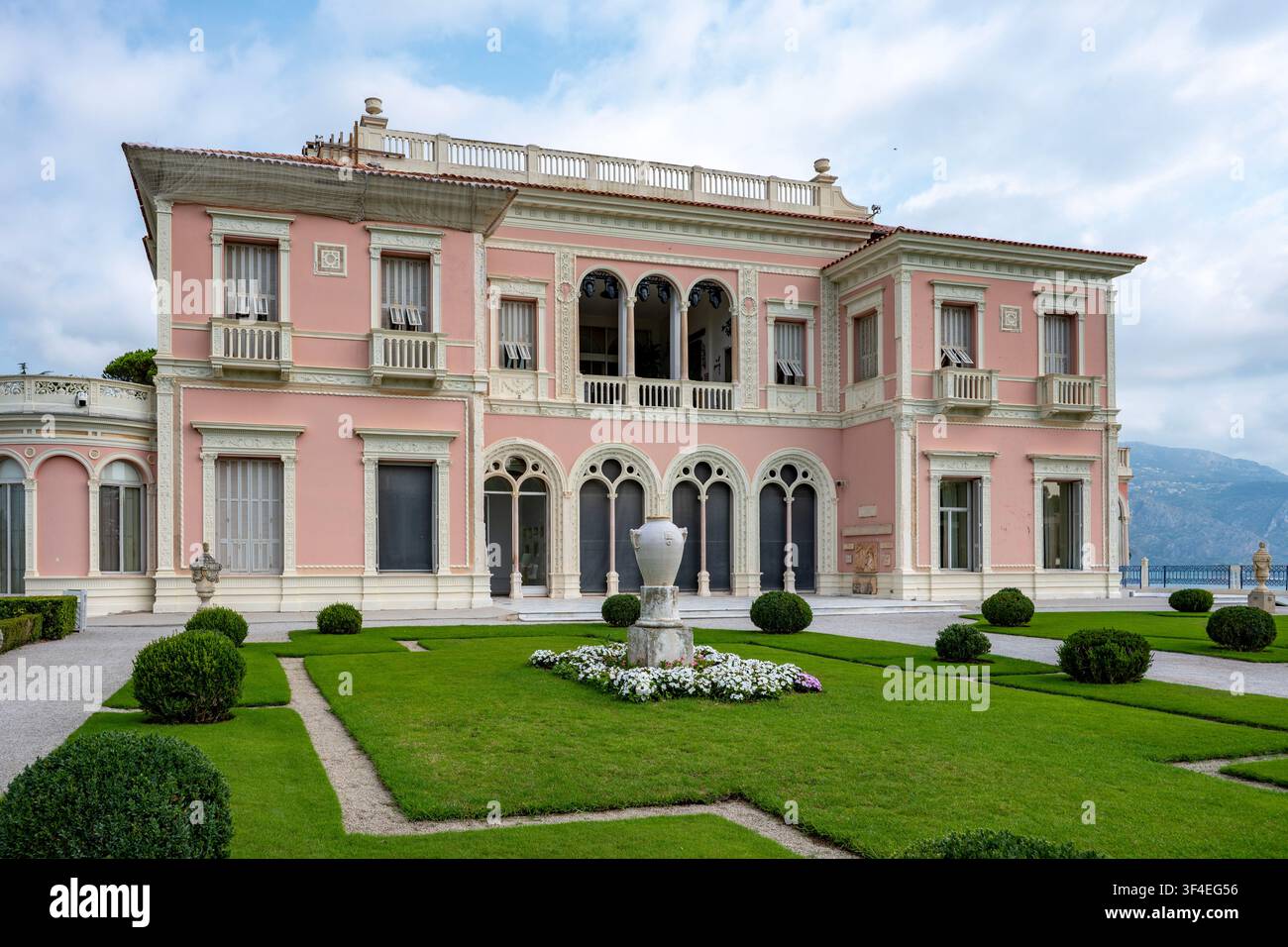 Villa Ephrussi de Rothschild, Saint-Jean-Cap-Ferrat, Provenza-Alpi-Costa Azzurra, Francia Foto Stock