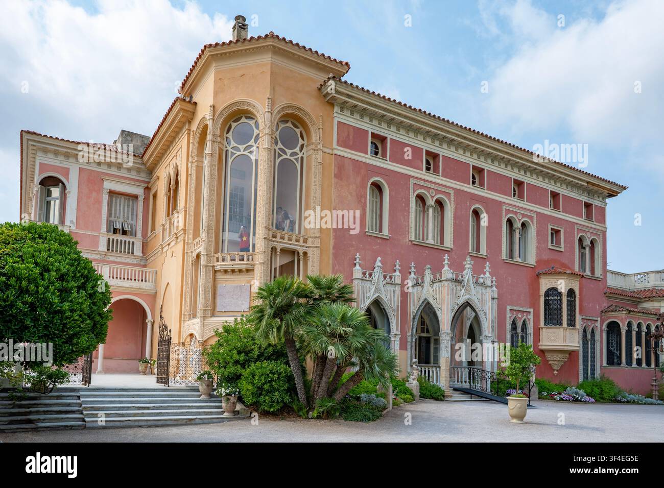 Villa Ephrussi de Rothschild, Saint-Jean-Cap-Ferrat, Provenza-Alpi-Costa Azzurra, Francia Foto Stock