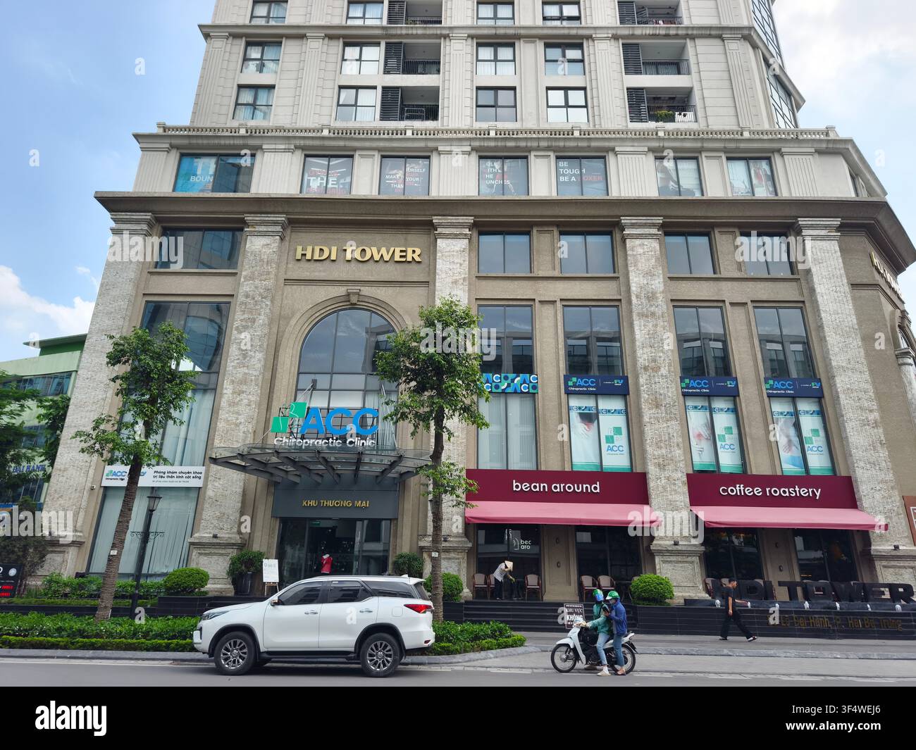 Torre HDI, distretto di Hai Ba Trung di Hanoi, complesso di classe A che offre una combinazione di appartamenti residenziali, servizi commerciali e spazi per uffici. Foto Stock