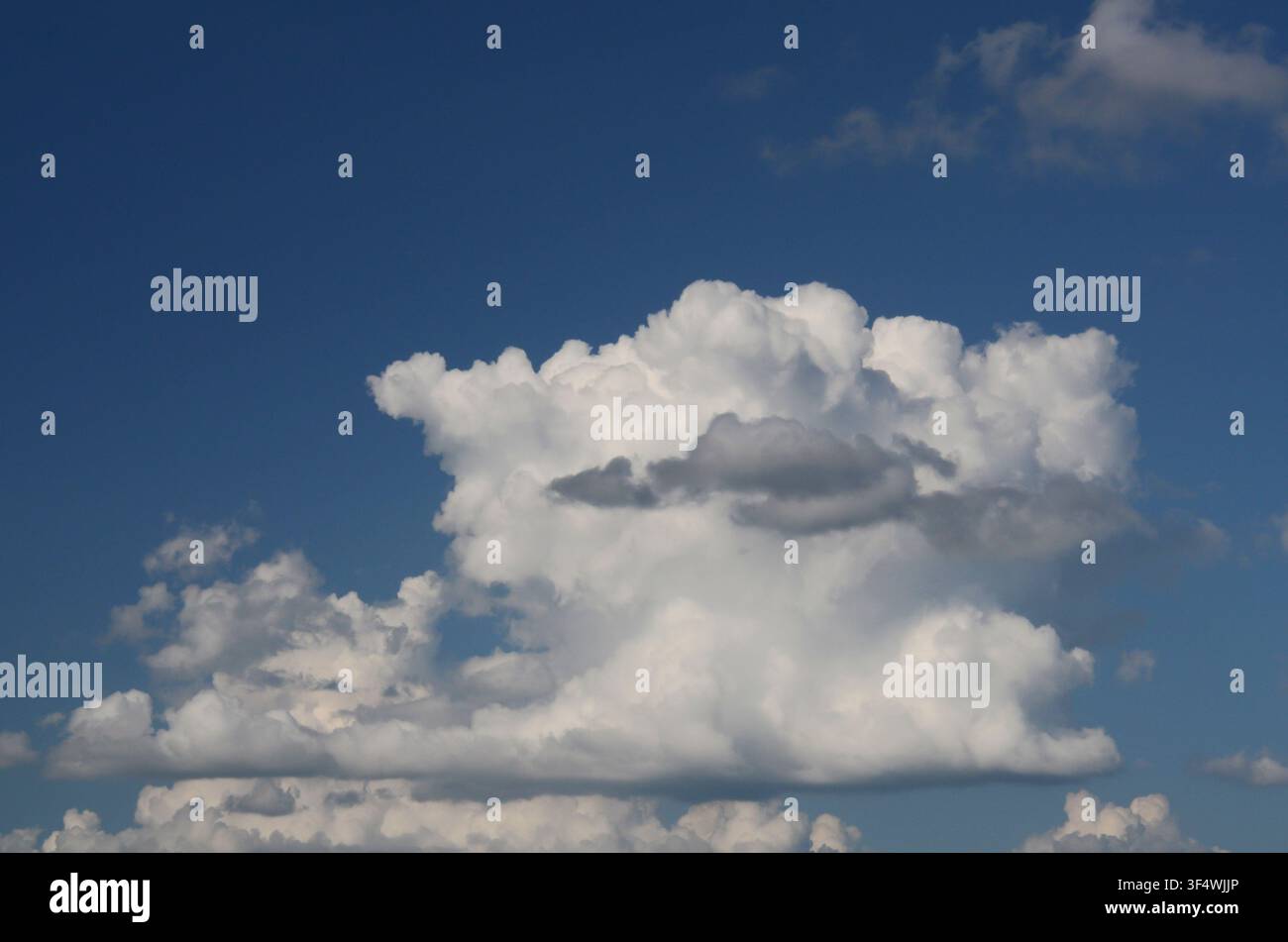 Nubi cumuliformi Foto Stock