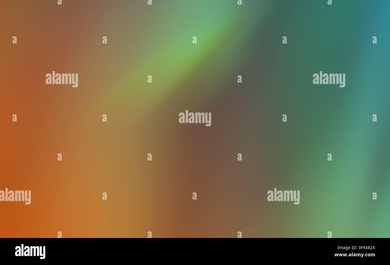 Sfondo astratto sfocato con gradiente di colore, luce soffusa e bokeh Foto Stock