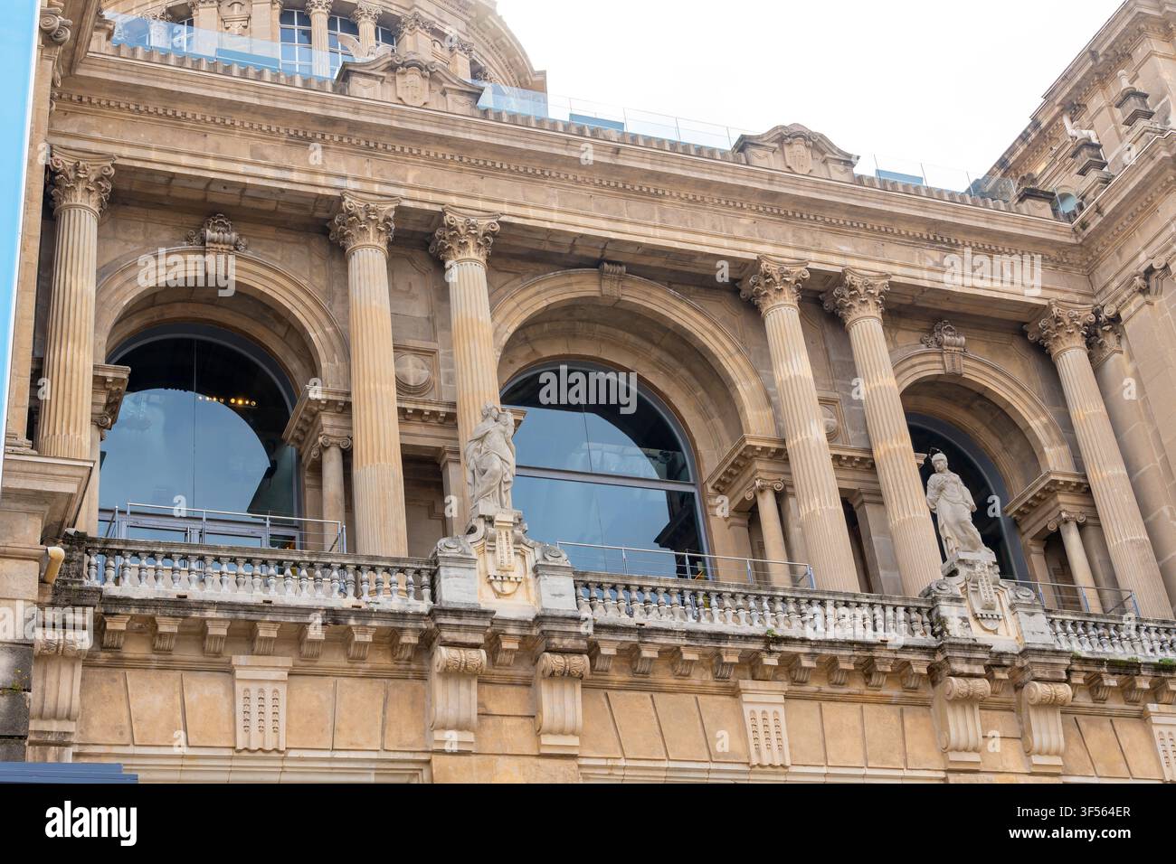 Museo nazionale d'arte della Catalogna a Barcellona, Spagna. Palazzo nazionale delle arti a Barcellona. Viaggi Foto Stock