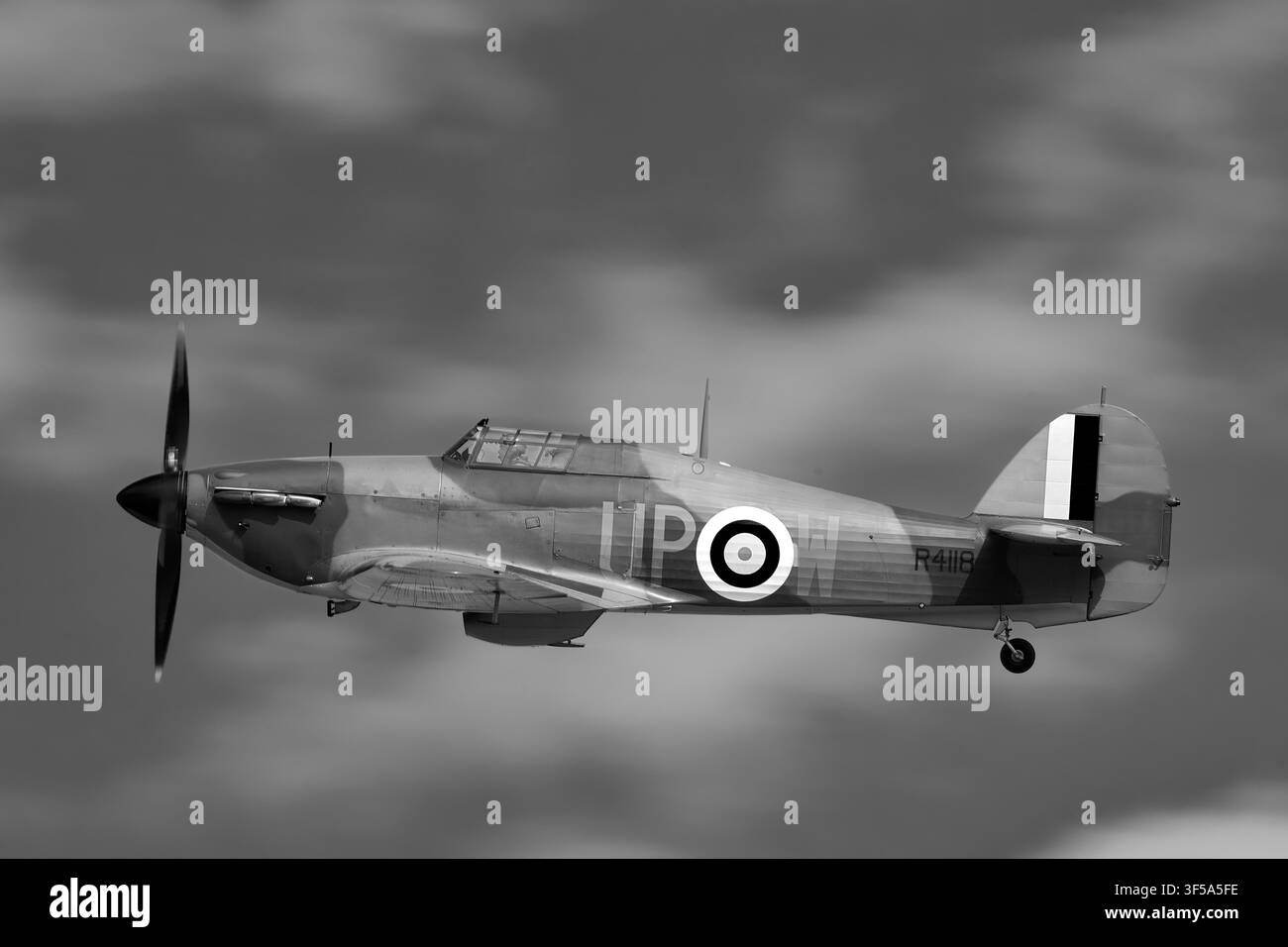 Hawker Hurricane allo Shuttleworth Summer Airshow 2026 Foto Stock