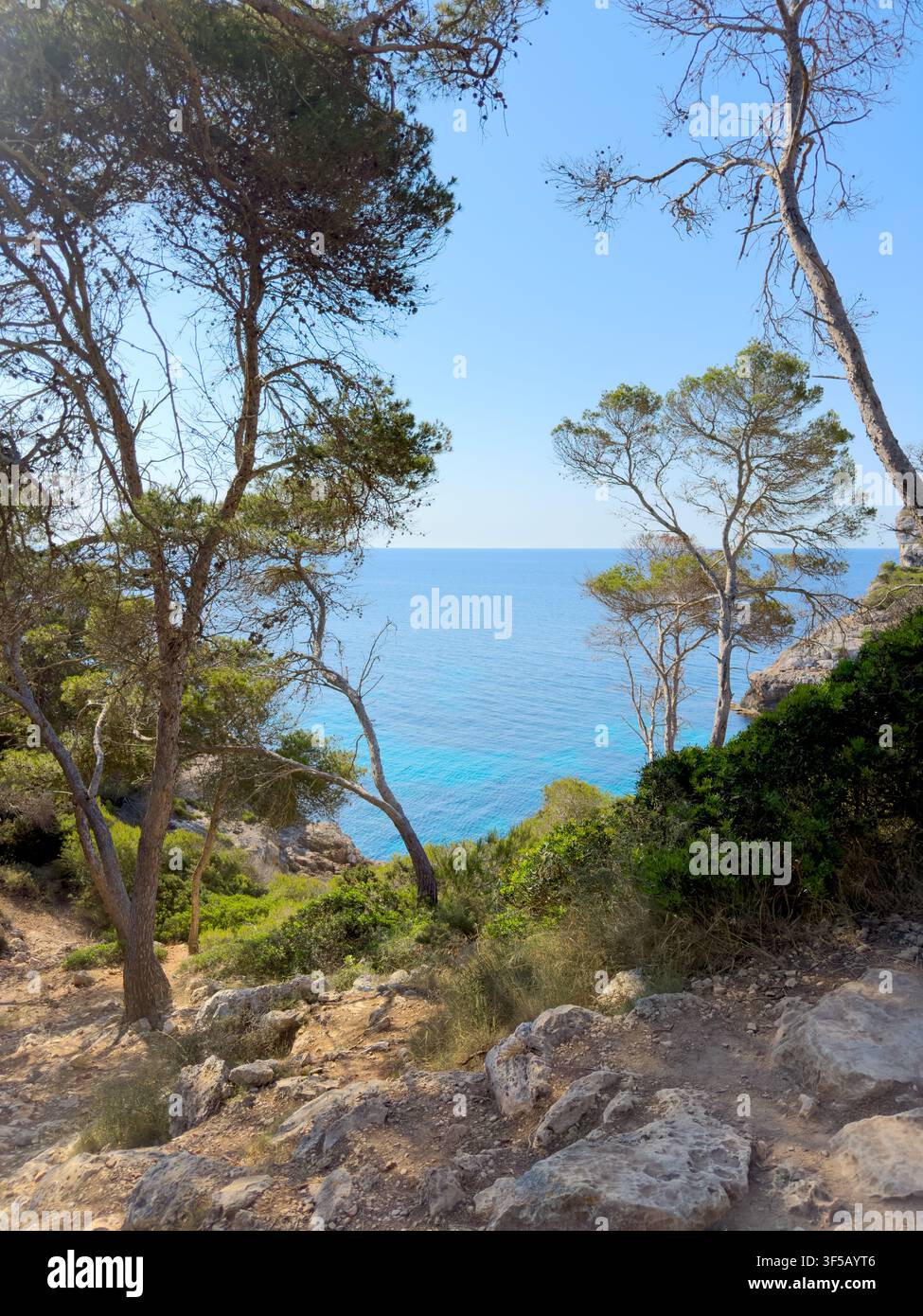 Spiaggia di Calo des Moro, Maiorca Foto Stock
