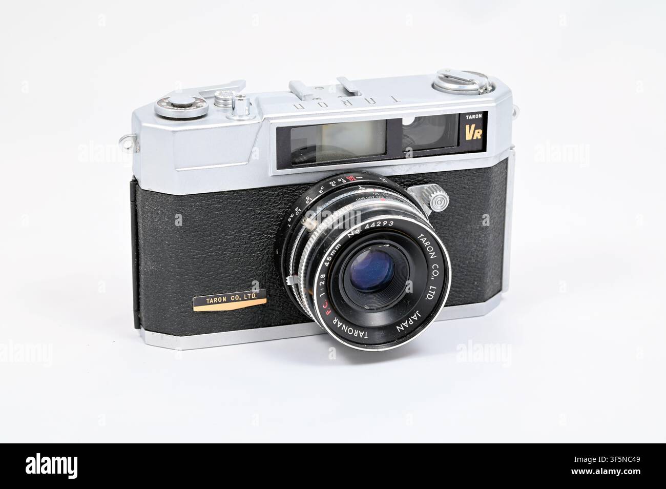 Fotocamera Taron VR con mirino accoppiato 35mm. Prodotta alla fine degli anni '50. Foto Stock