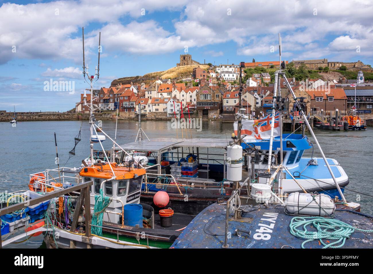 Whitby, North Yorkshire Foto Stock