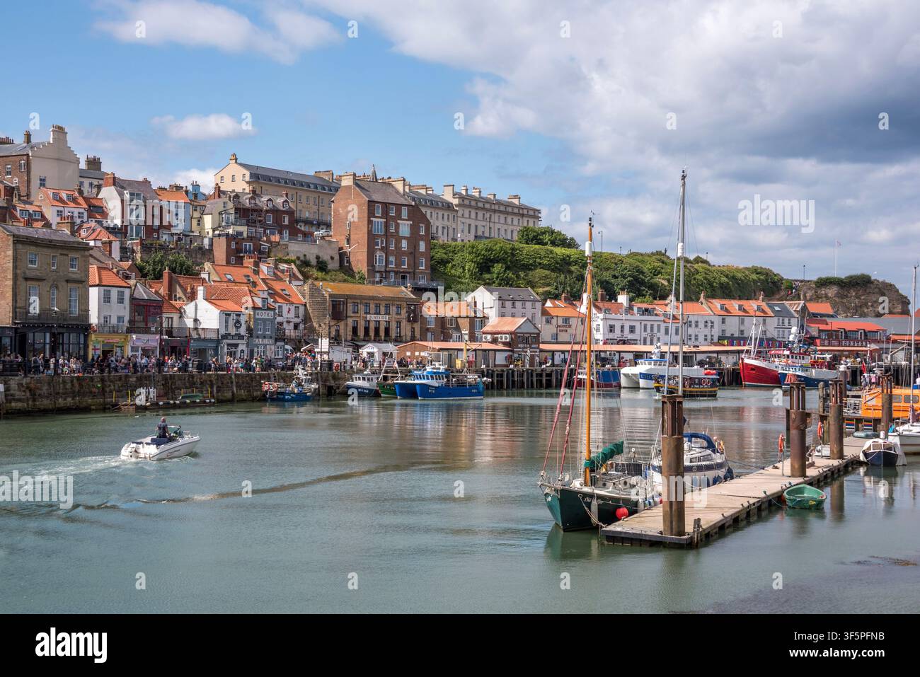 Whitby, North Yorkshire Foto Stock