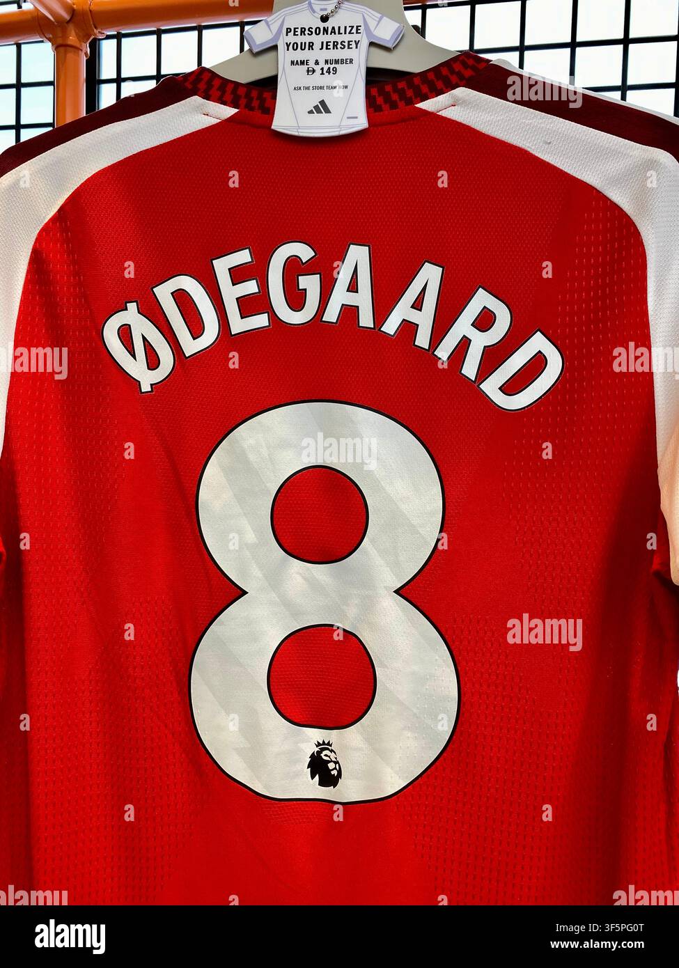 Maglia casalinga Odegaard Arsenal 2026 Foto Stock
