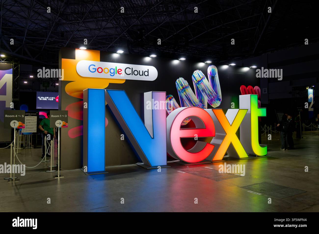 30 luglio 2026 Il logo di Google Cloud Next Tokyo 2026, al Tokyo Big Sight a Tokyo, Giappone. Foto Stock