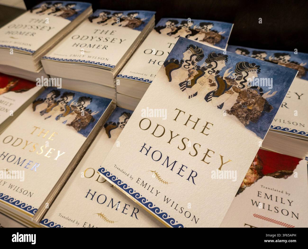 Barnes & Noble Booksellers sulla Fifth Avenue a New York City ha una vasta selezione di libri e riviste, Stati Uniti 2026 Foto Stock