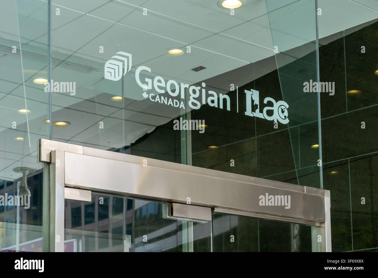 Il campus di una partnership pubblico-privata tra il Georgian College e l'International Language Academy of Canada (ILAC) a Toronto Foto Stock
