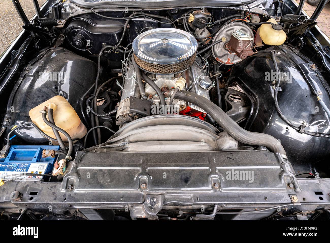 Motore V8 Chevrolet Chevelle Malibu Foto Stock