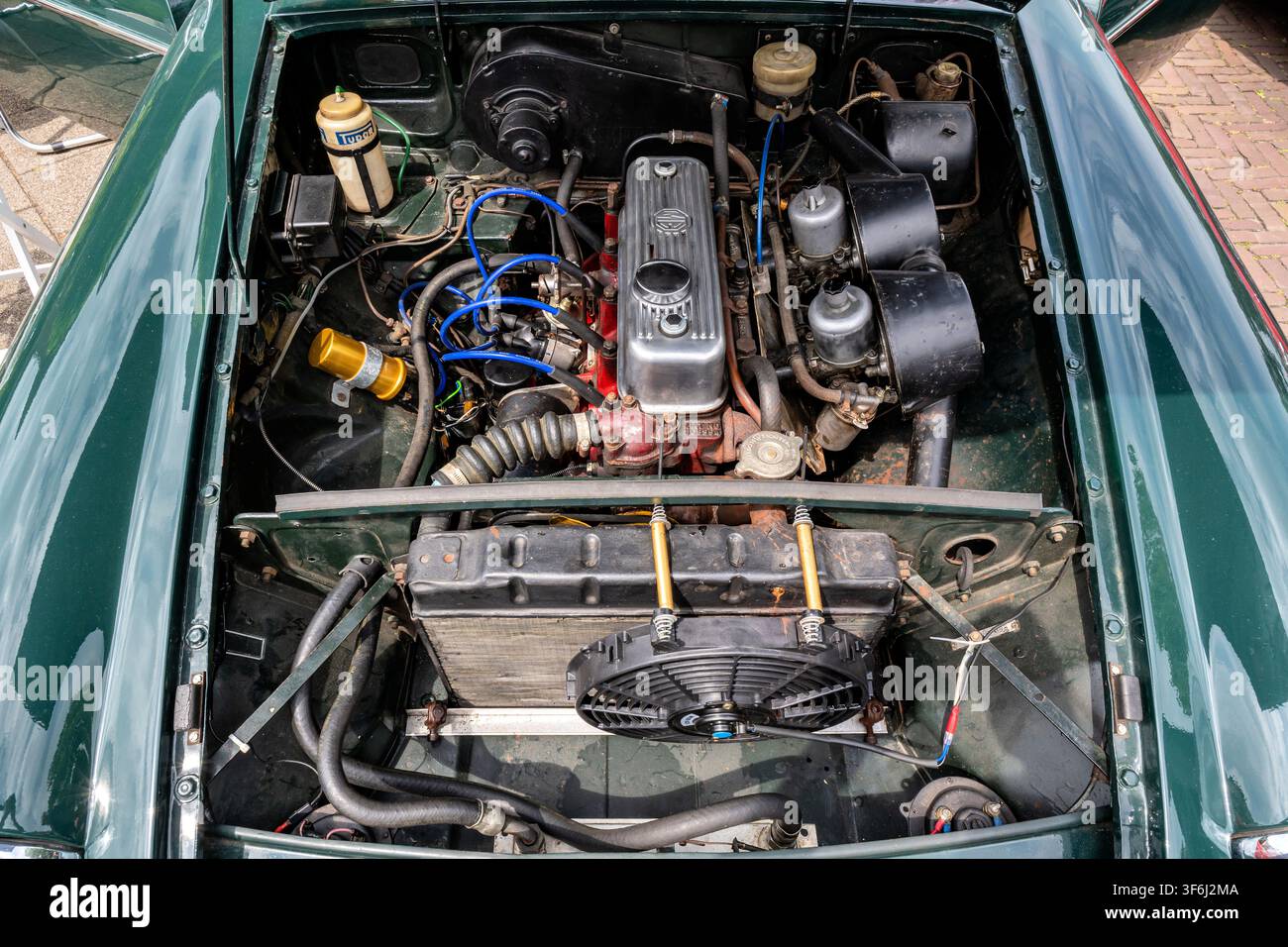 Motore MG MGB Foto Stock