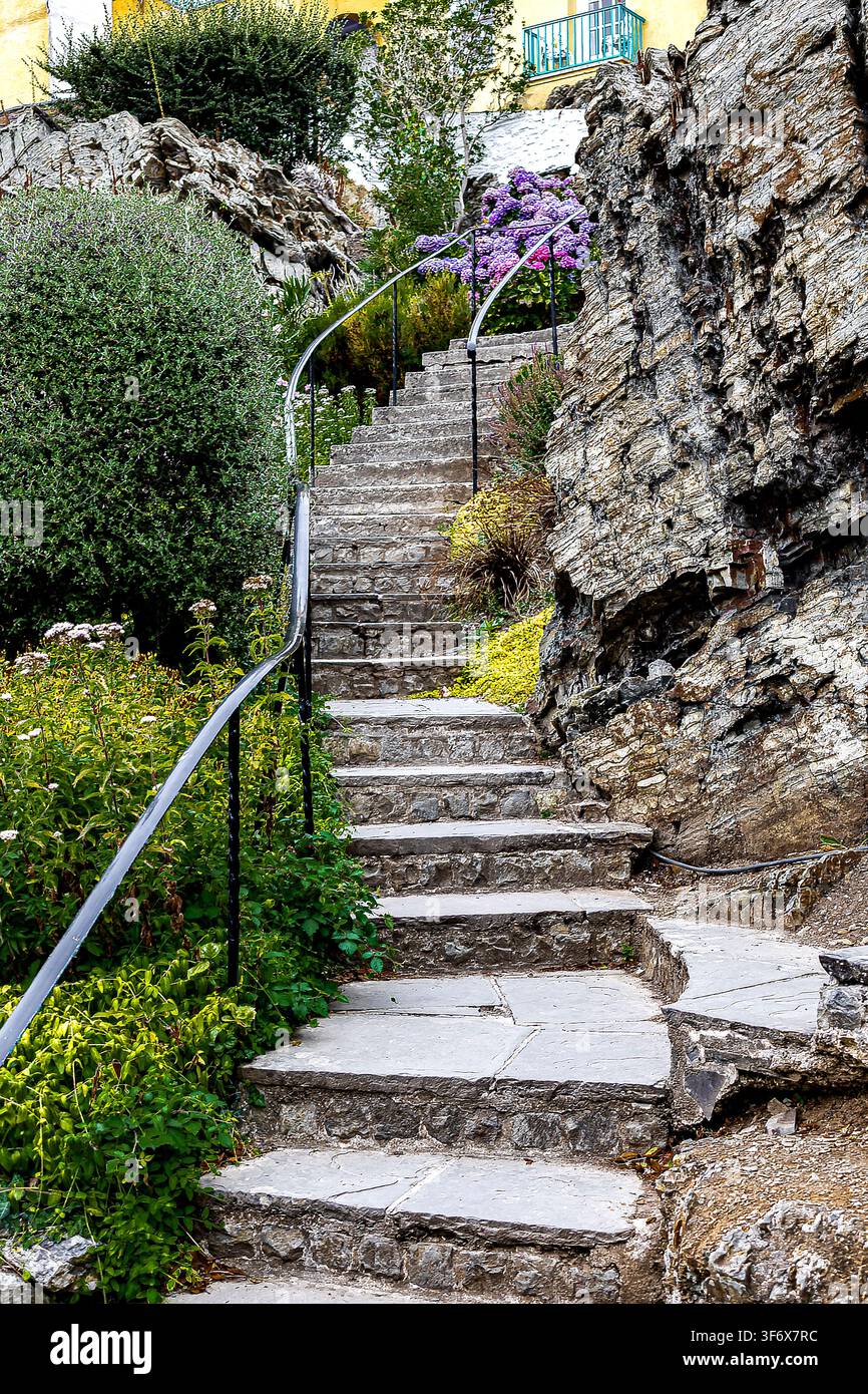 Portmeirion Foto Stock