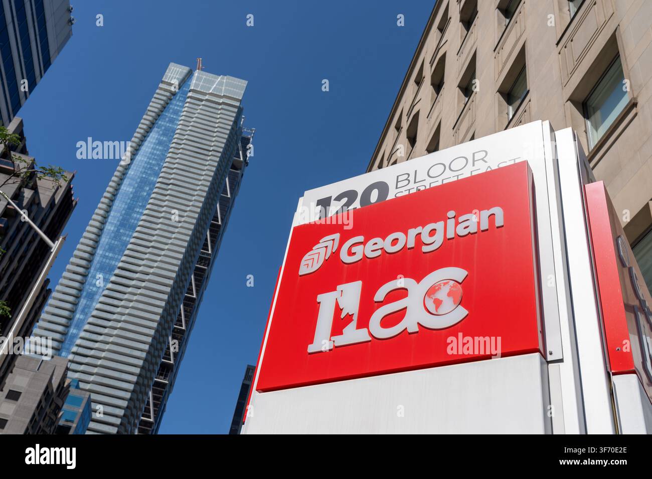 Il campus di una partnership pubblico-privata tra il Georgian College e l'International Language Academy of Canada (ILAC) a Toronto, Canada Foto Stock