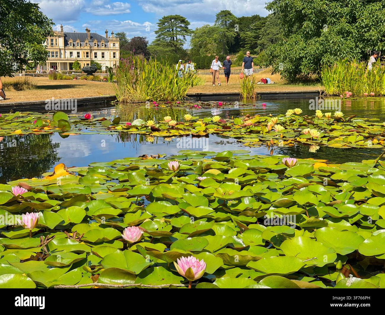 Giardini di Dyffryn, Vale of Glamorgan, proprietà del National Trust, estate 2026. Foto Stock