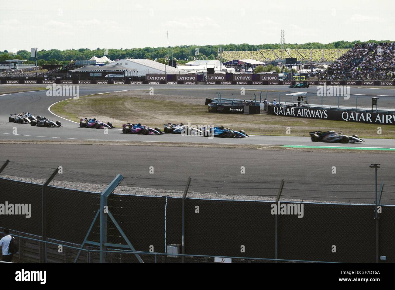 Giornata di gara a Silverstone 2026 Foto Stock