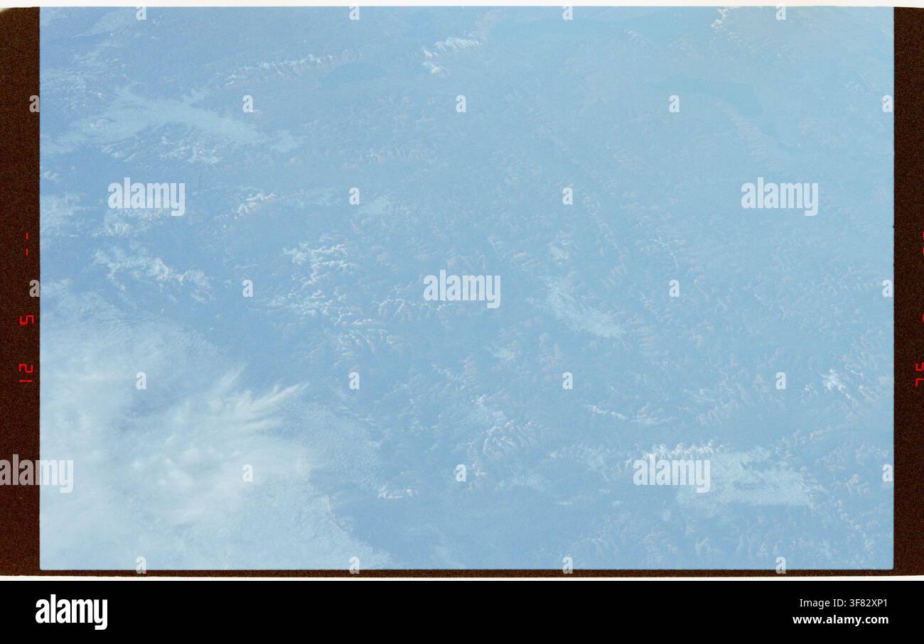 Osservazioni della Terra dalla navetta spaziale Atlantis (OV-104) durante la missione STS-46. Foto Stock
