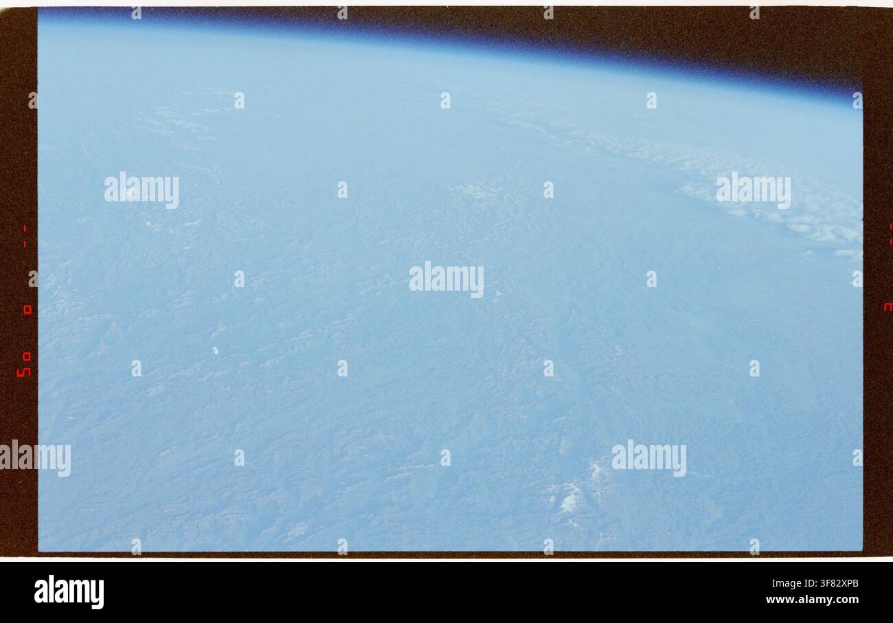 Osservazioni della Terra dalla navetta spaziale Atlantis (OV-104) durante la missione STS-46. Foto Stock