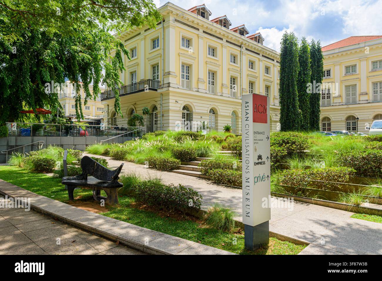 Museo delle Civilizzazioni Asiatiche, Distretto Coloniale, Singapore Foto Stock