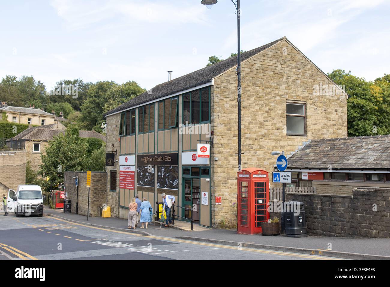 Holmfirth e villaggio delle Pennine estate 2026 Foto Stock