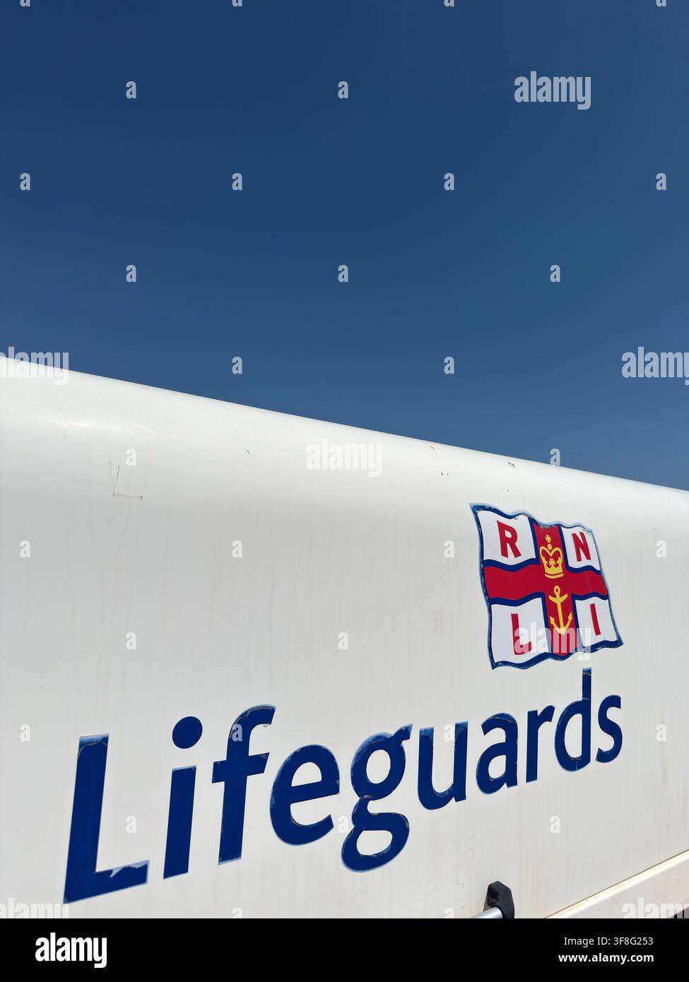 Logo della Royal National Lifeguards Institution Foto Stock