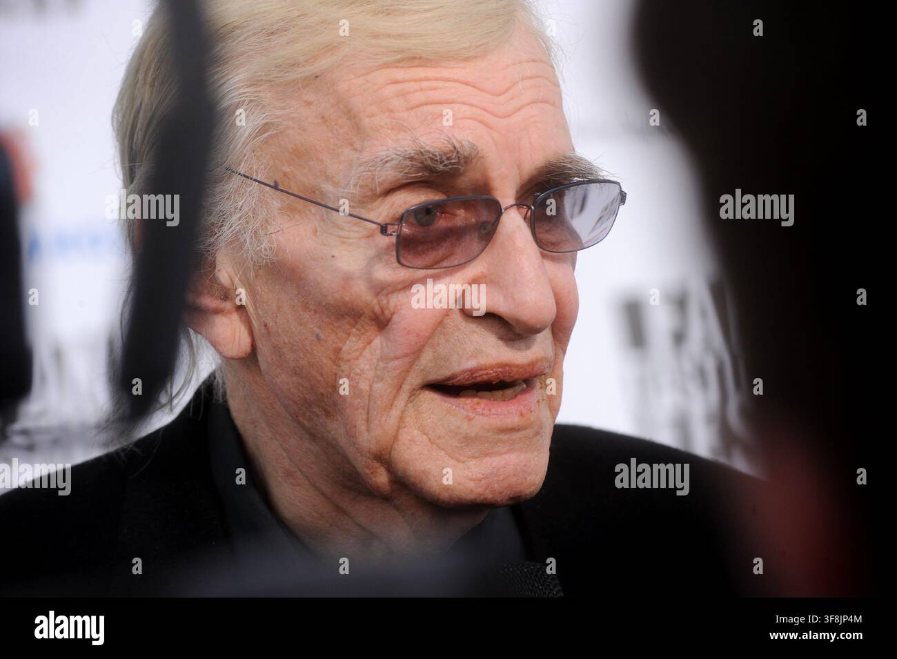Attore americano Martin Landau a una proiezione di 'Frankenweenie', Austin, Texas, 20 settembre 2012. (Foto di John Anderson/The Austin Chronicle) Foto Stock
