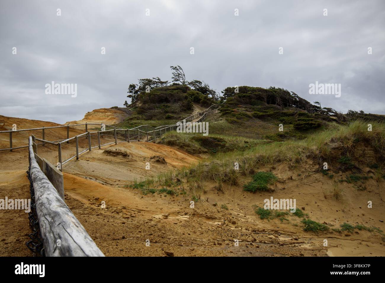 Area naturale dello stato di Kiwanda Foto Stock